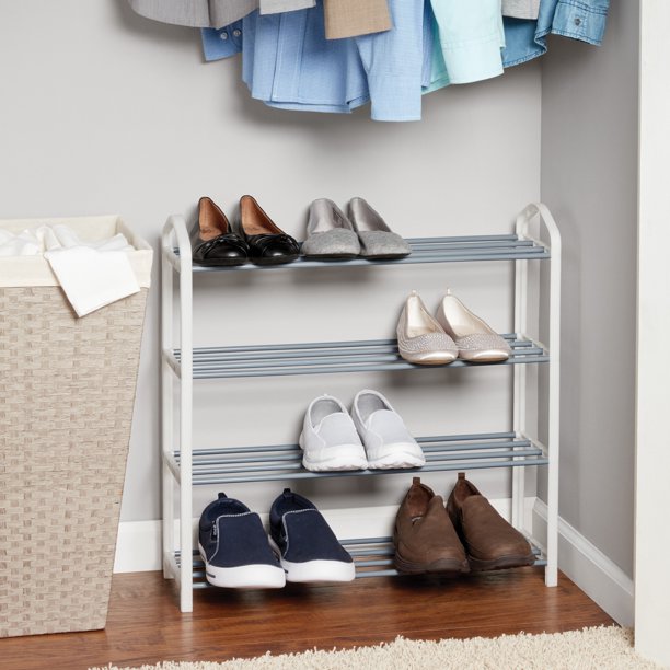 4 Tier Streamline Shoe Rack - waseeh.com