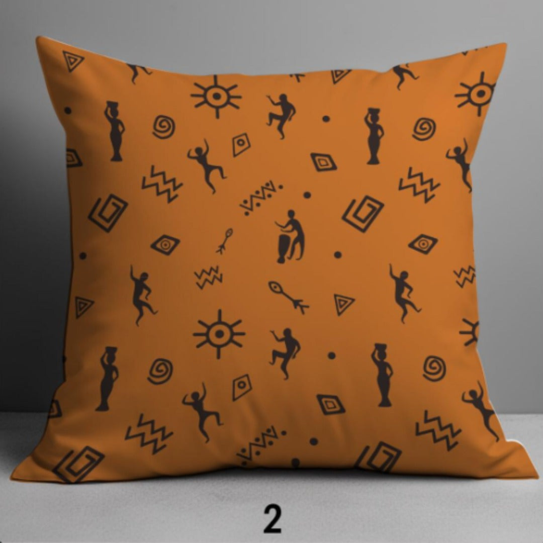 Modern Tribal Lines Cushion Cover pack of 4