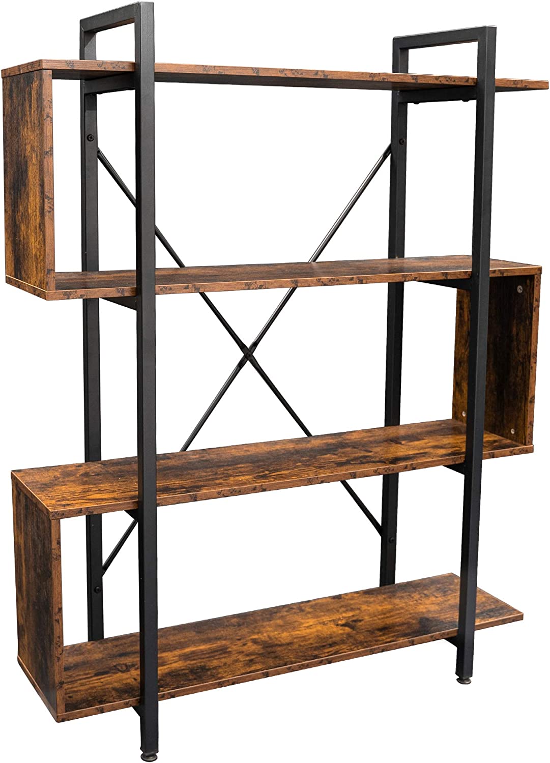 Becko Living Bedroom Vintage Bookcase Shelve Rack Decor - waseeh.com
