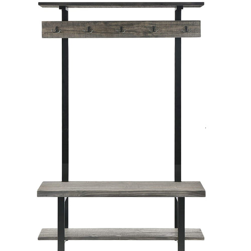 Alaterre Entryway Hall Living Bedroom Coat Shoe Organizer Storage Rack - waseeh.com