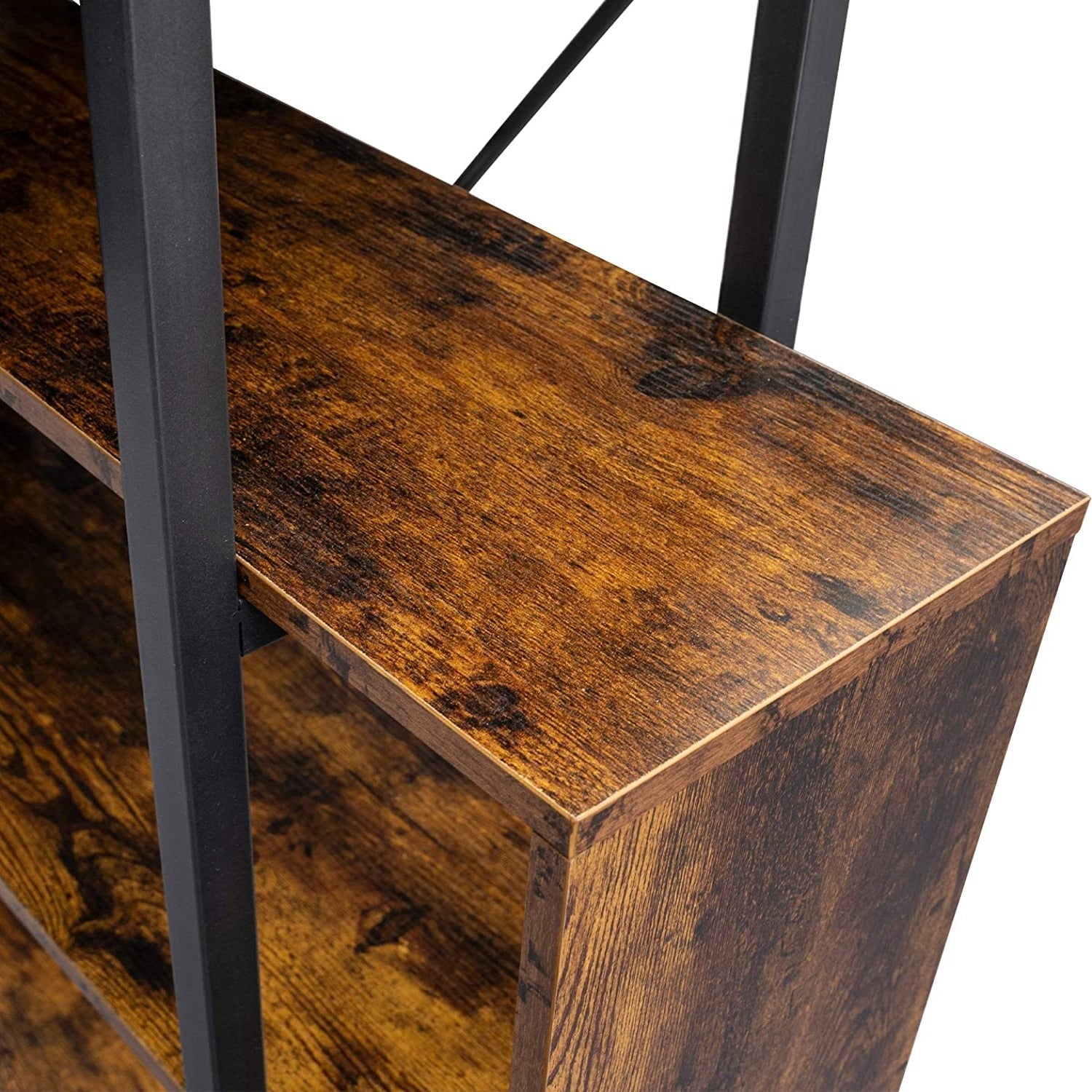 Becko Living Bedroom Vintage Bookcase Shelve Rack Decor - waseeh.com