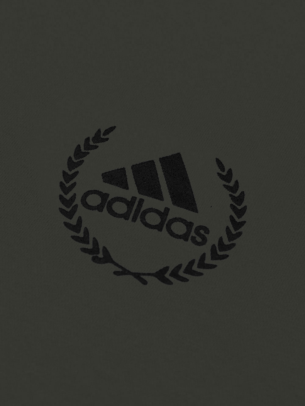 ADS Fleece Funky Style Sweatshirt For Men-Dark Olive Green with Black-BR14472