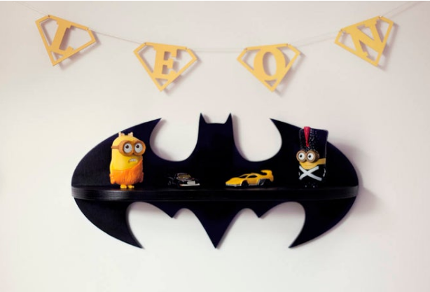 Batman Floating Shelve - waseeh.com