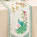 Regal Peacock Table runner