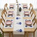 Blue Lotus Dreamscape Table Runne with Mats