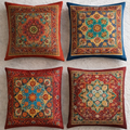Vibrant Oriental Cushion Cover pack of 4