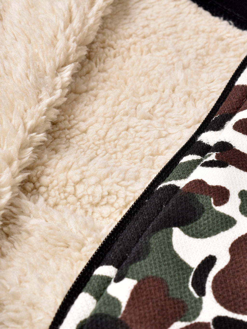 Louis Vicaci Fur Zipper Bomber Jacket For Men-Camouflage-RT1494