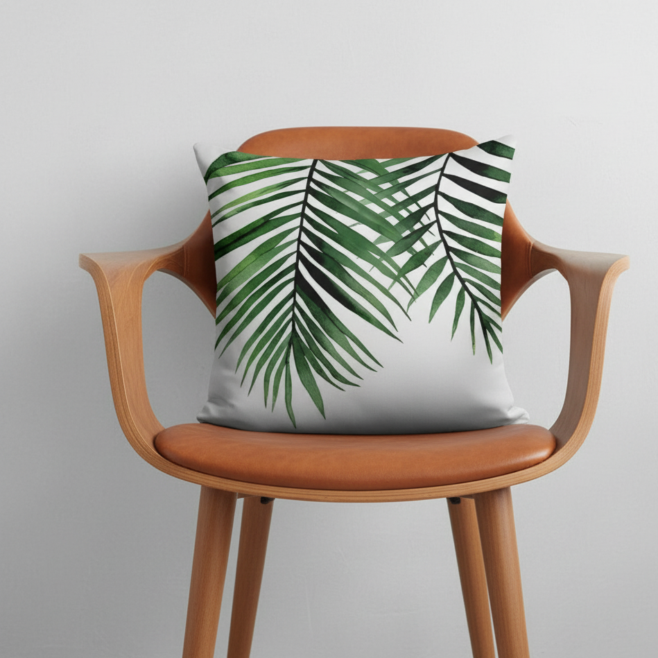 African Tropical Plant Cushion Cover Pack of 4