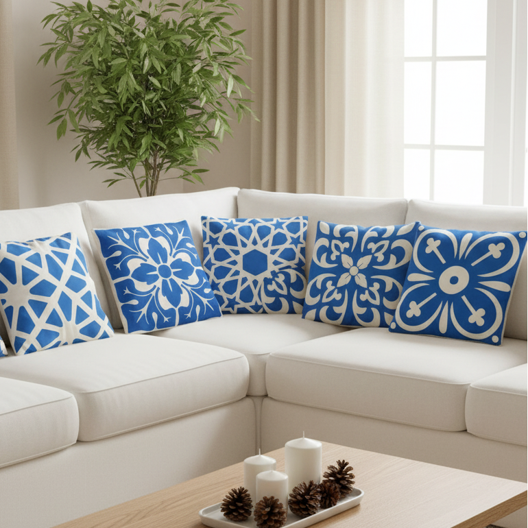 Oceanic Dream Cushion Cover Pack of 5