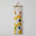 Yellow Zigzag Wall Organizer