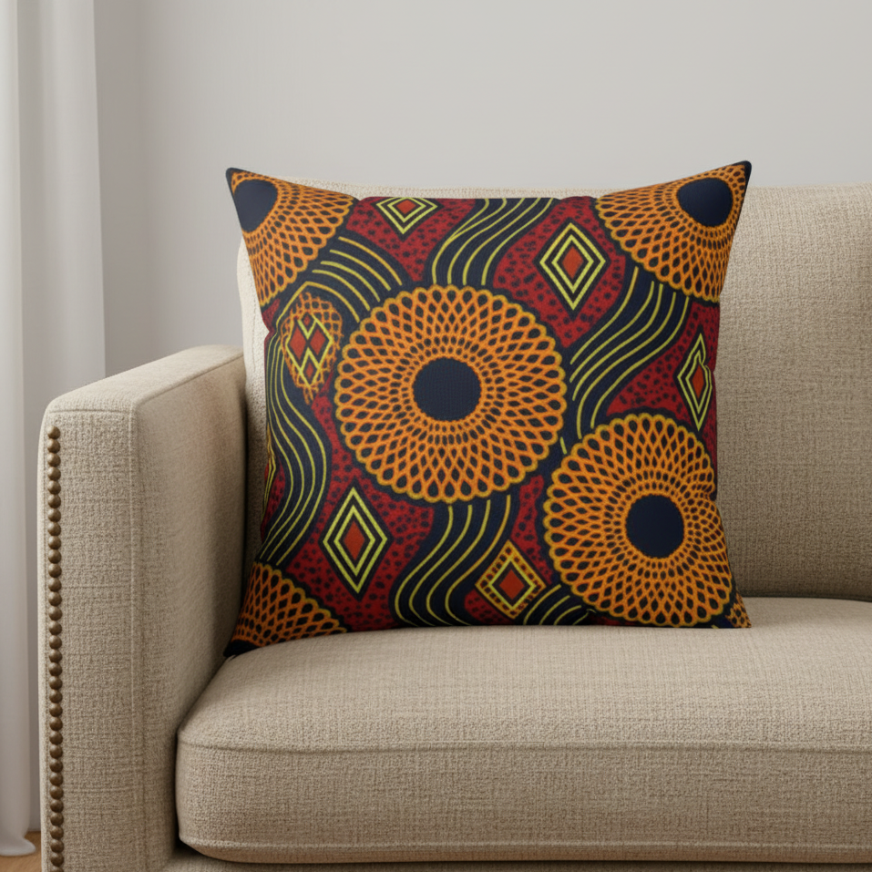 African Sunset Duo Cushions Cover Pack of 2