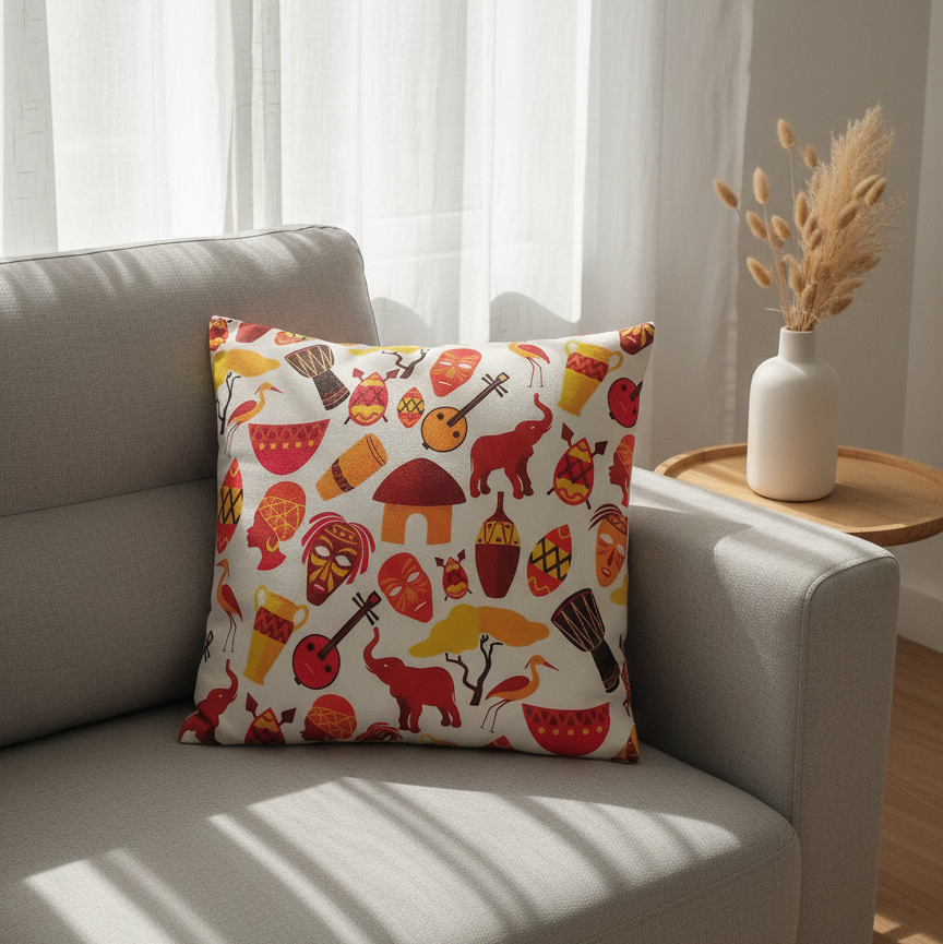 African Heritage Cushions Cover