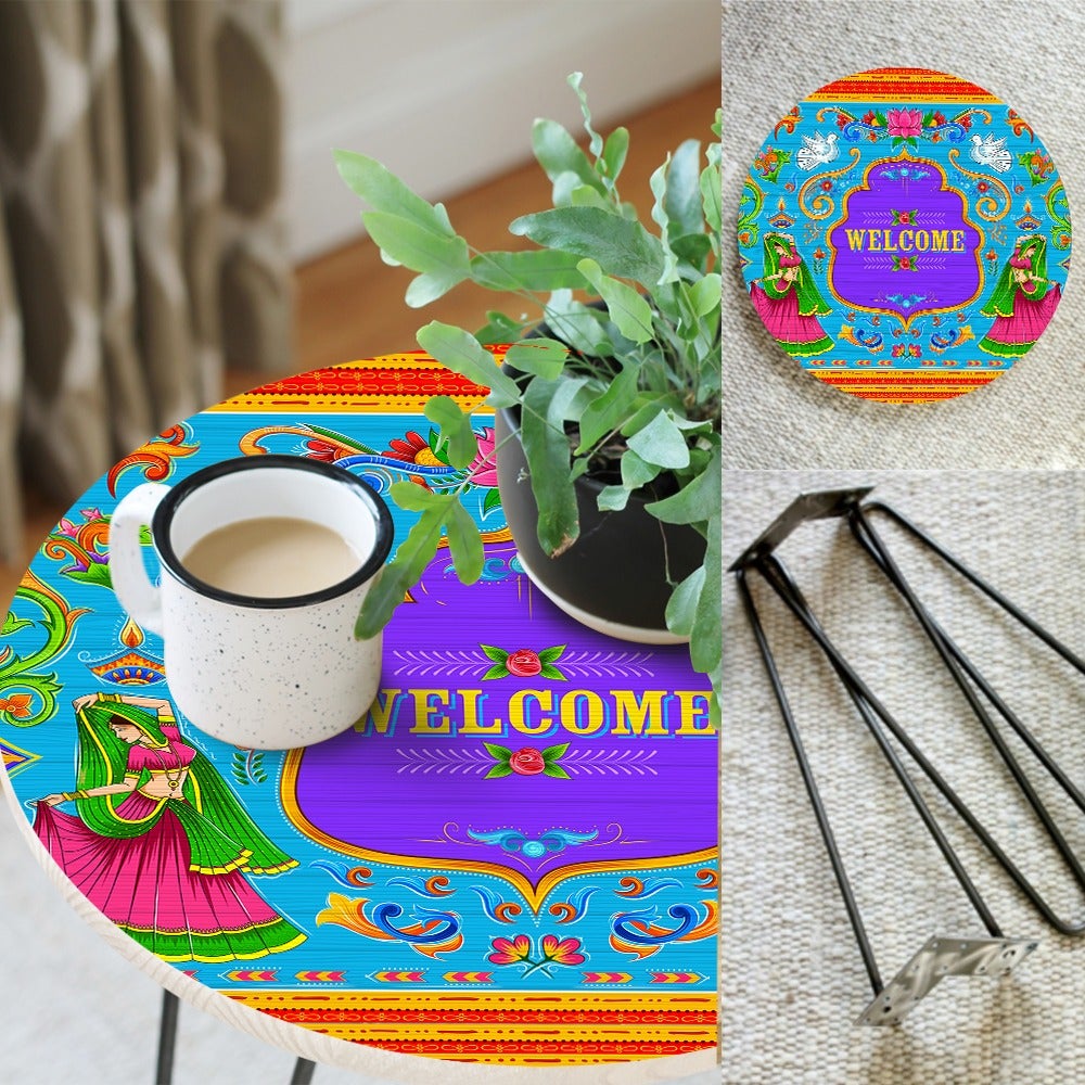 Welcome Land Hairpin Table