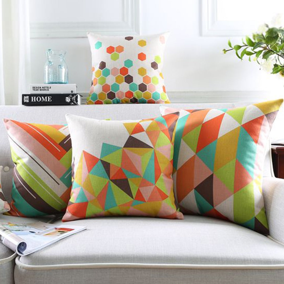 Sunshine Decorative Cushion Covers Pack of 4