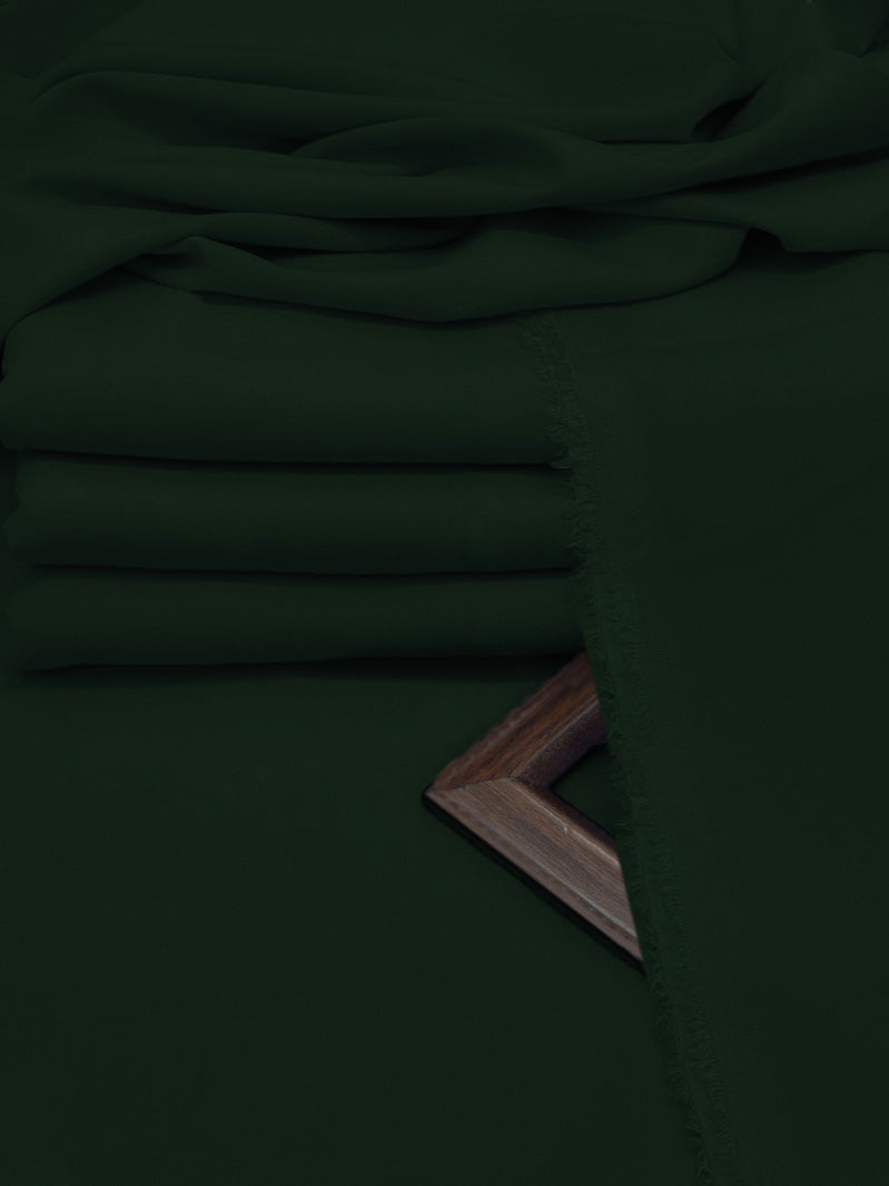 S.B Brand Premium Wash & Wear Unstitched Suit For Men- Green