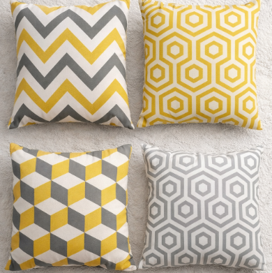 Pastel Cushion Covers Pack of 4