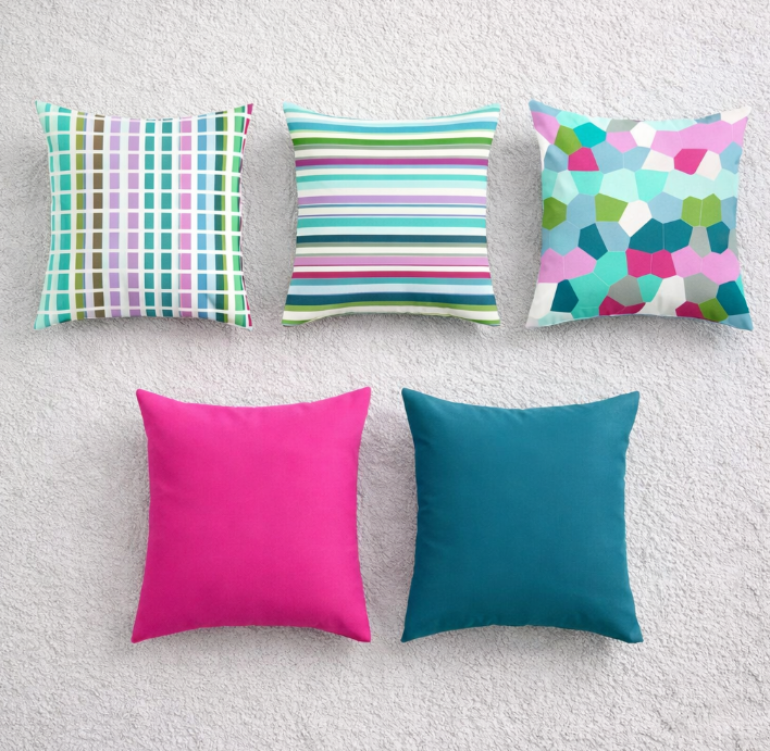 Funky Colors Cushion Covers Pack of 5