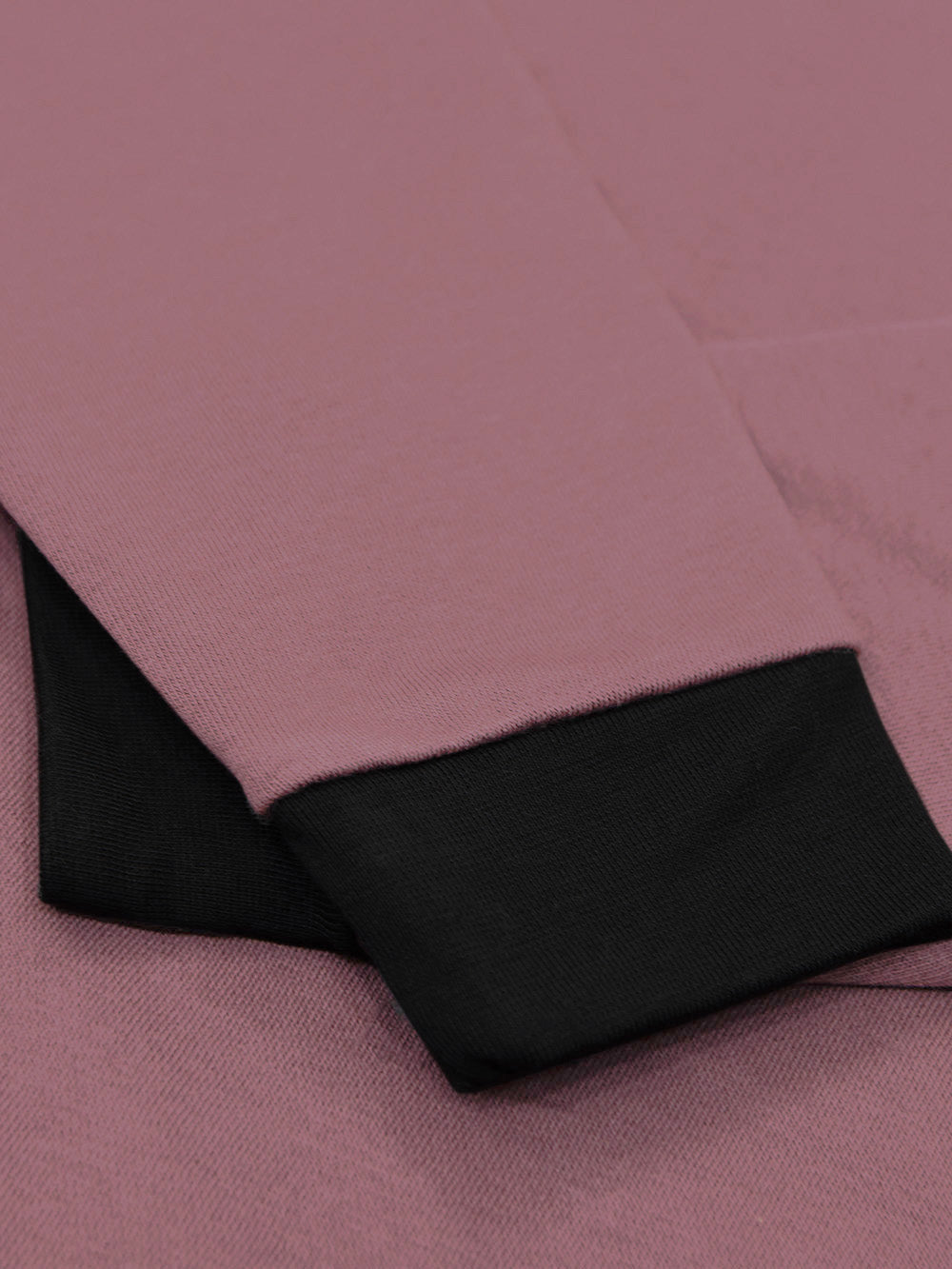 Upgrade Fashion Fleece Funky Style Sweatshirt For Men-Tea Pink with Black-BR14506