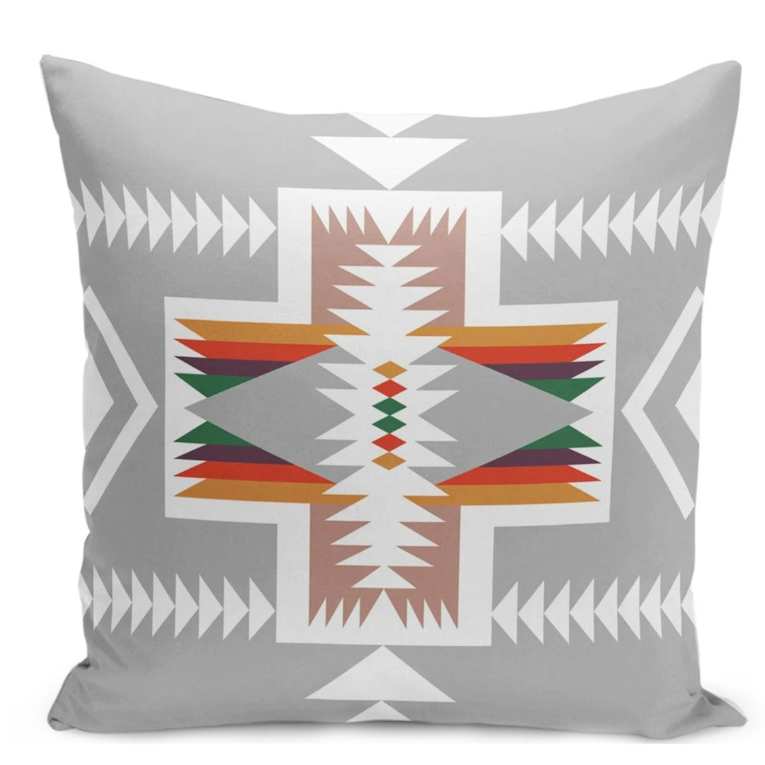 Aztec Patterned Cushion Covers pack of 4