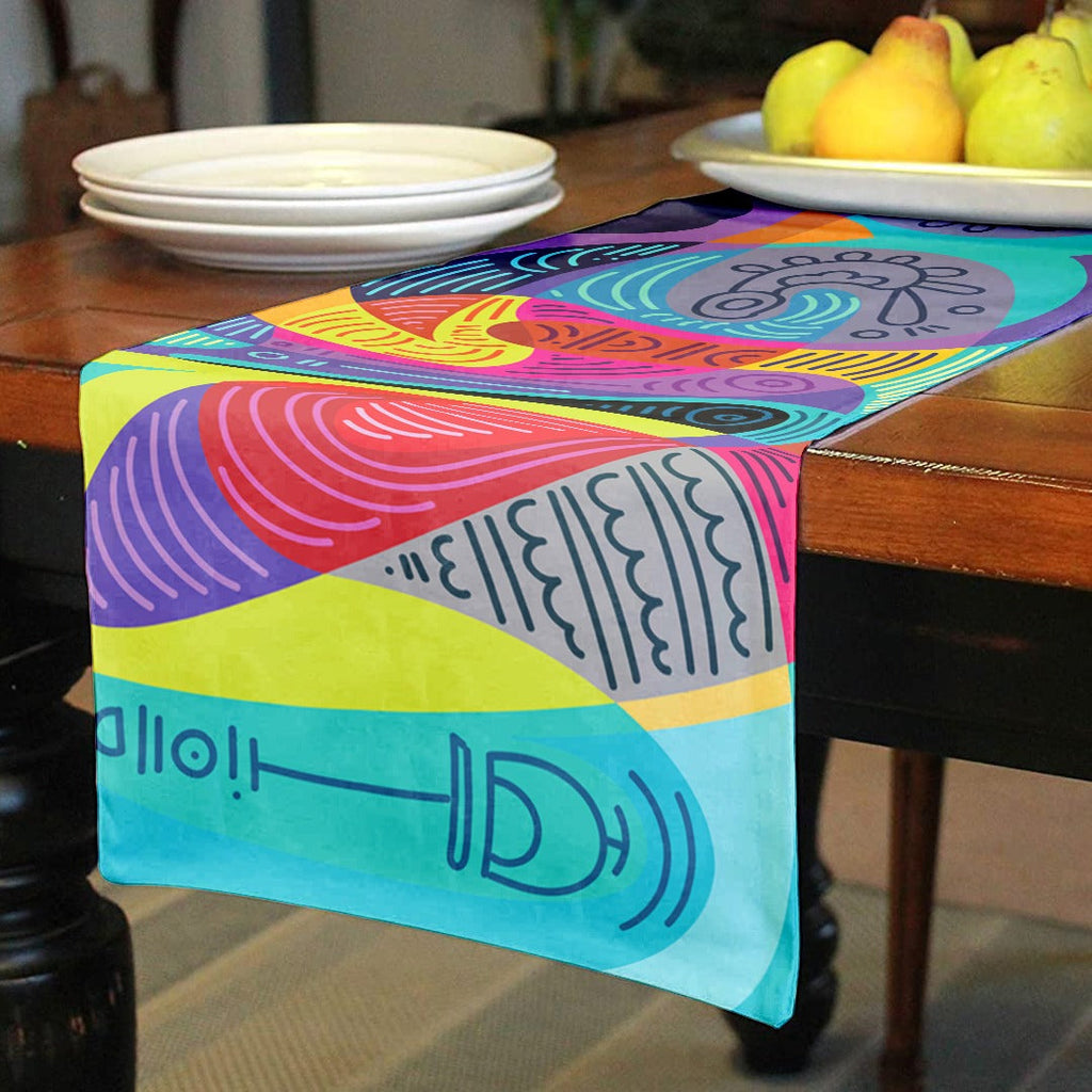 GeoGlow Collection Table Runner