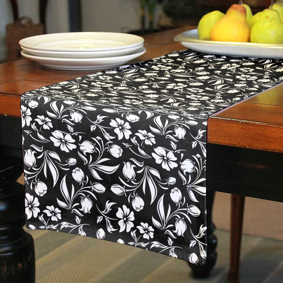 Tropical Noir Table Runner