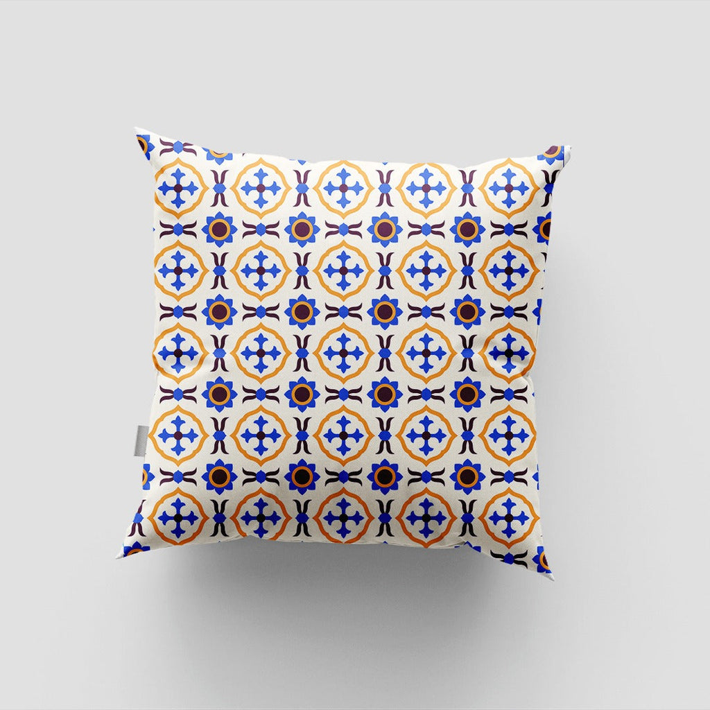 Arabesque Pattern Cushion Case Pack Of 4