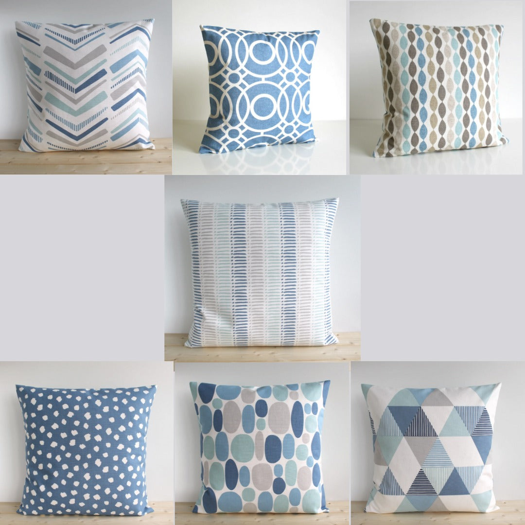 Wave Droplets Cushion Case Pack Of 7