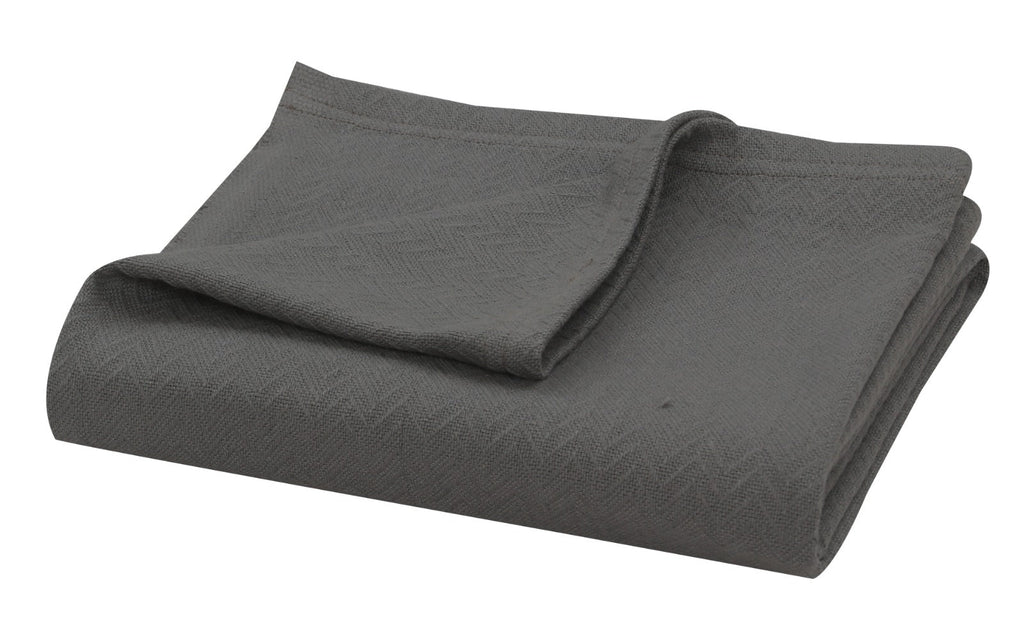 Charcoal Drift Sofa Throws Thermal