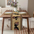 Boho African Women Table Runner