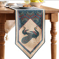 Royal Peacock Symphony Table runner