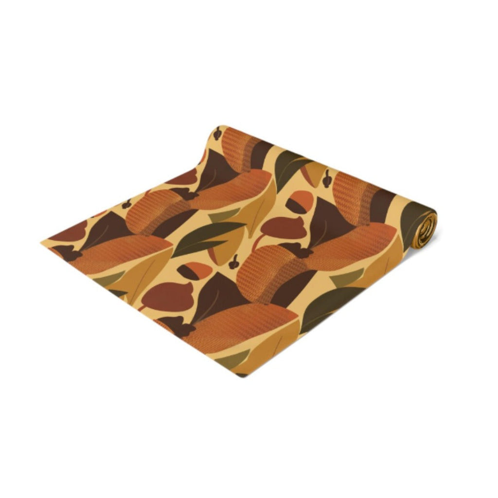 Mid-Century Modern Fall Table Runner