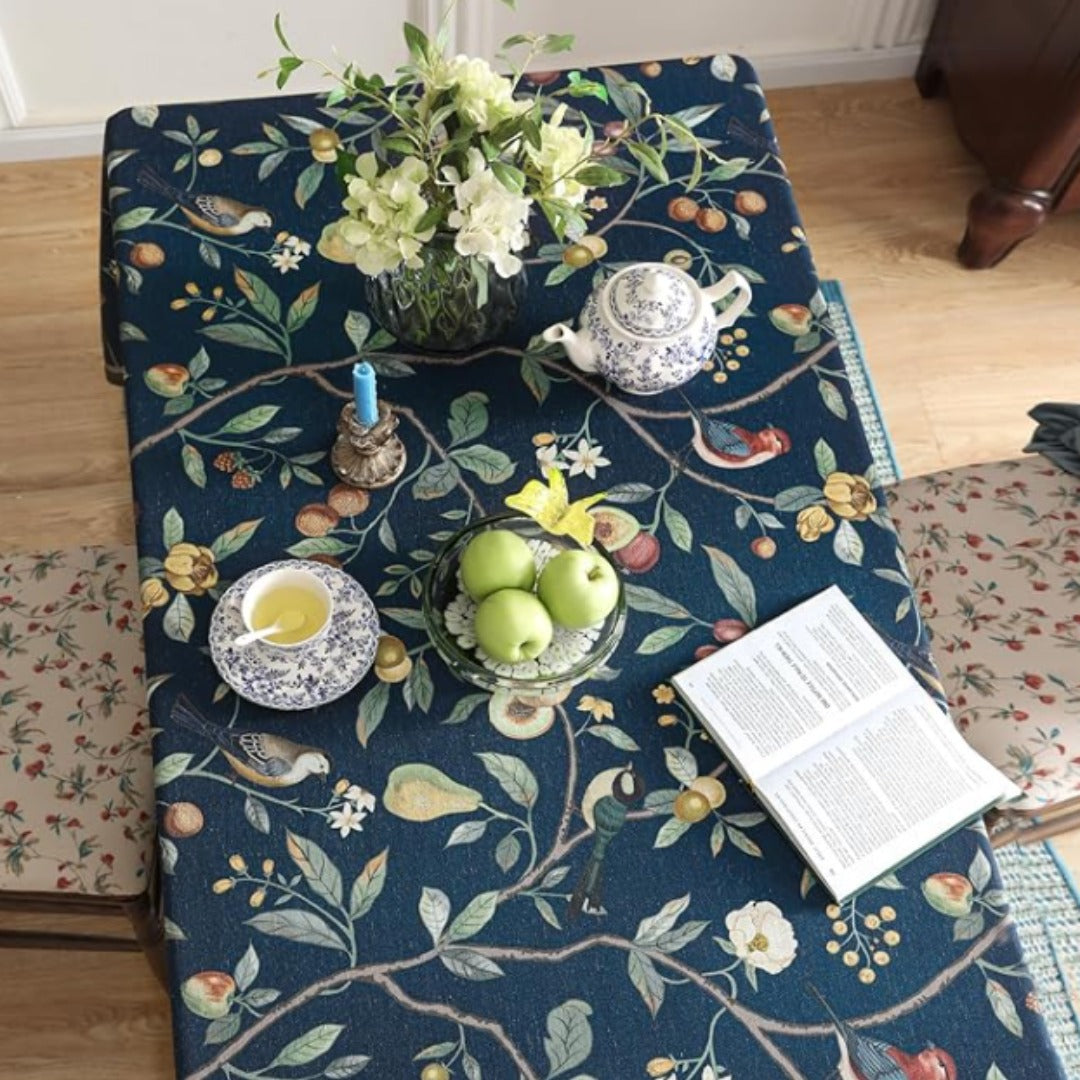 Deweya Azure Charm Table Cover