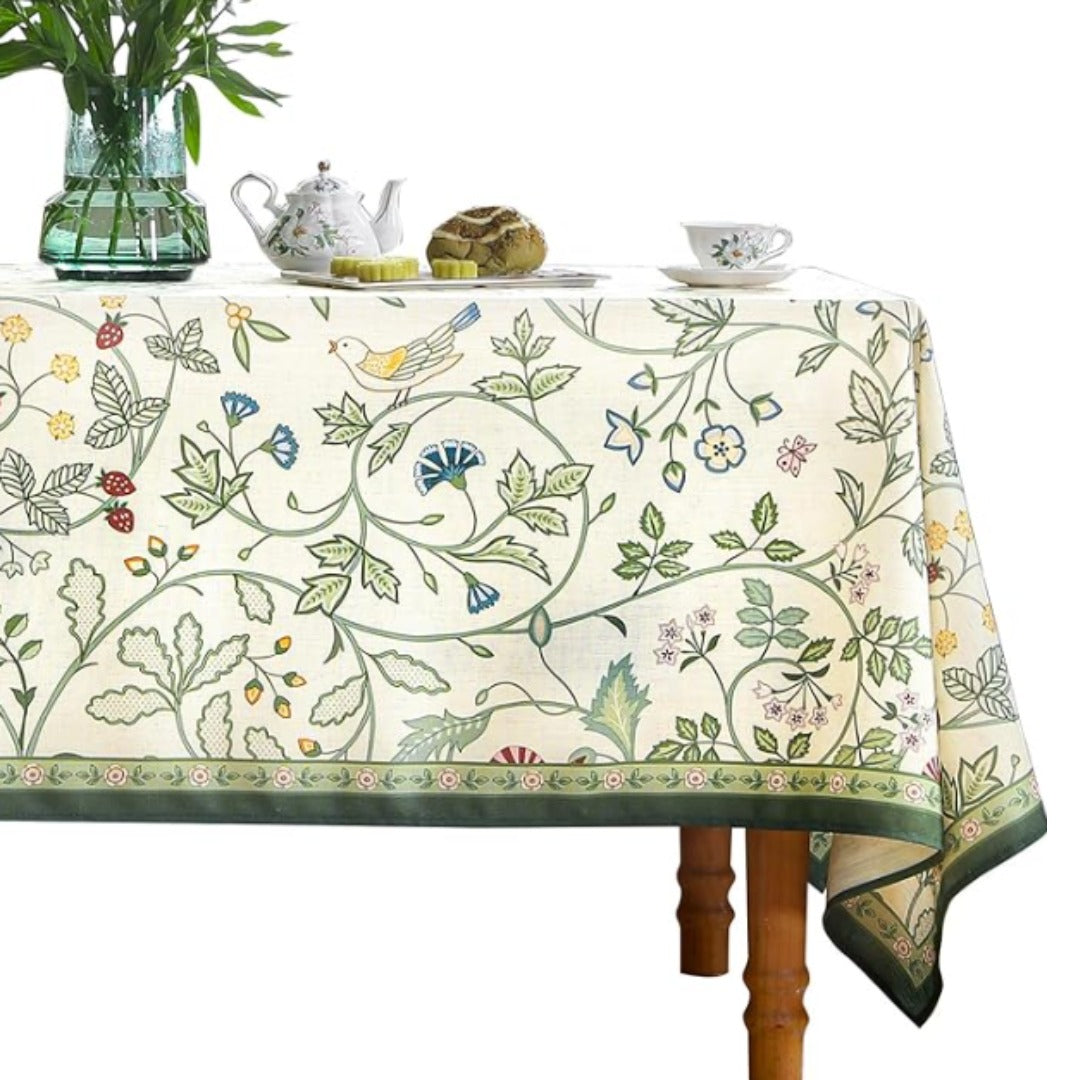 French Countryside Floral Table Cover