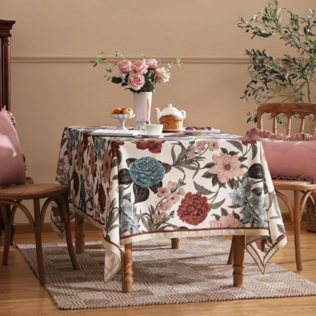 Burgendy Red Table Cover