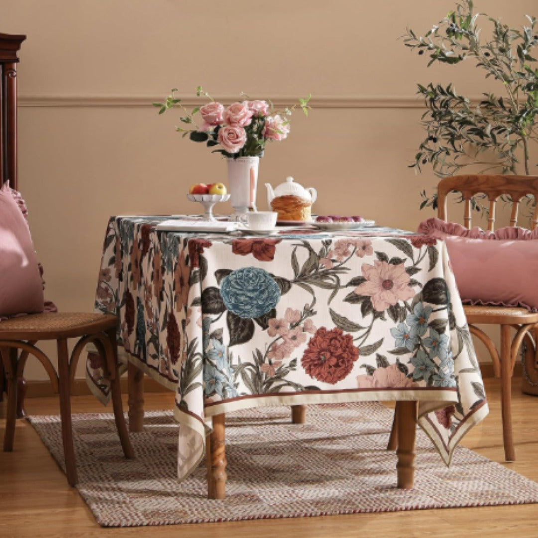 Burgendy Red Table Cover