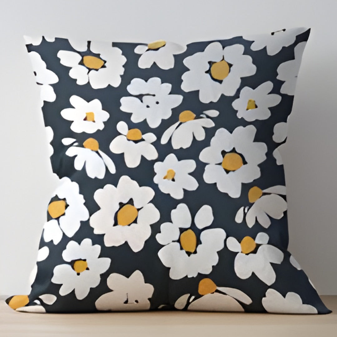 Flower Print Cushion Covers pack of 4