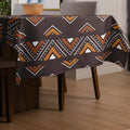 Afrocentric Mudcloth Print Tablecloths